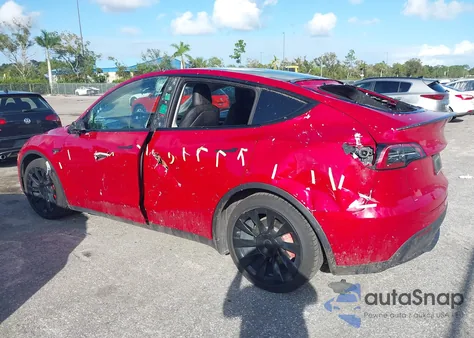 2022 Tesla Model Y Performance Dual Motor All-Wheel Drive from USA, damaged, VIN 7SAYGDEF3NF521521